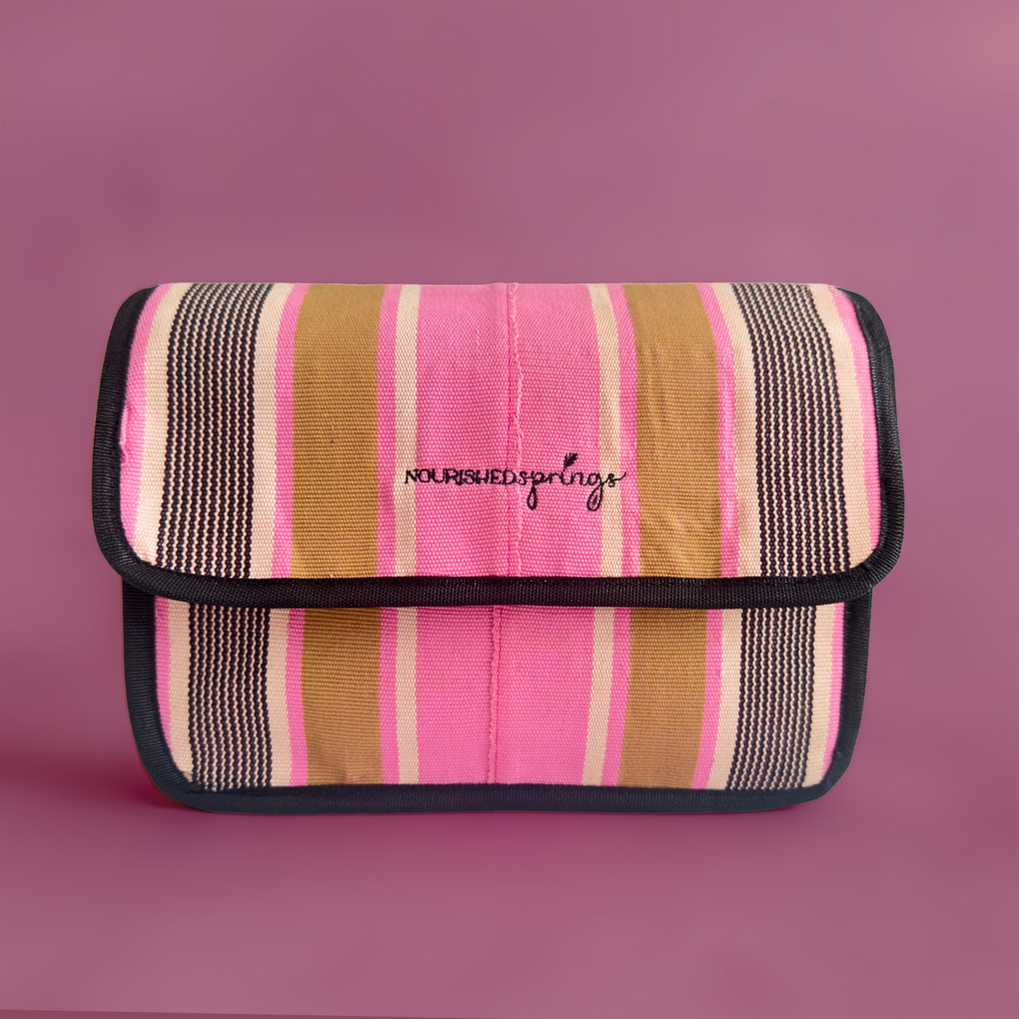 ZURI Accessory Bag - Aso Oke