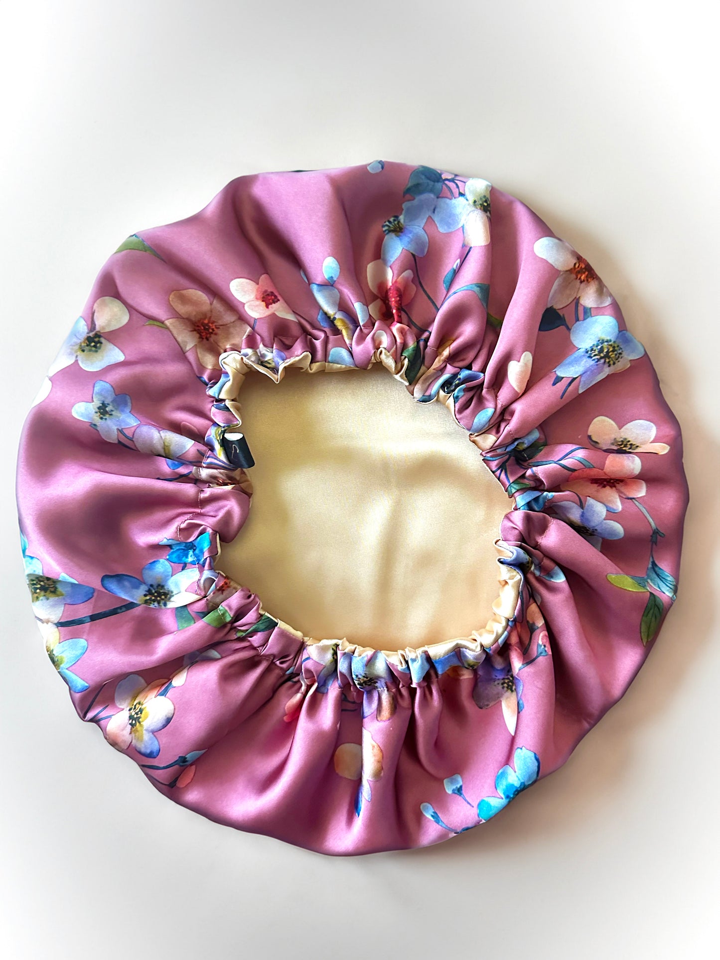 Floral reversible Satin Bonnets (Limited Edition)