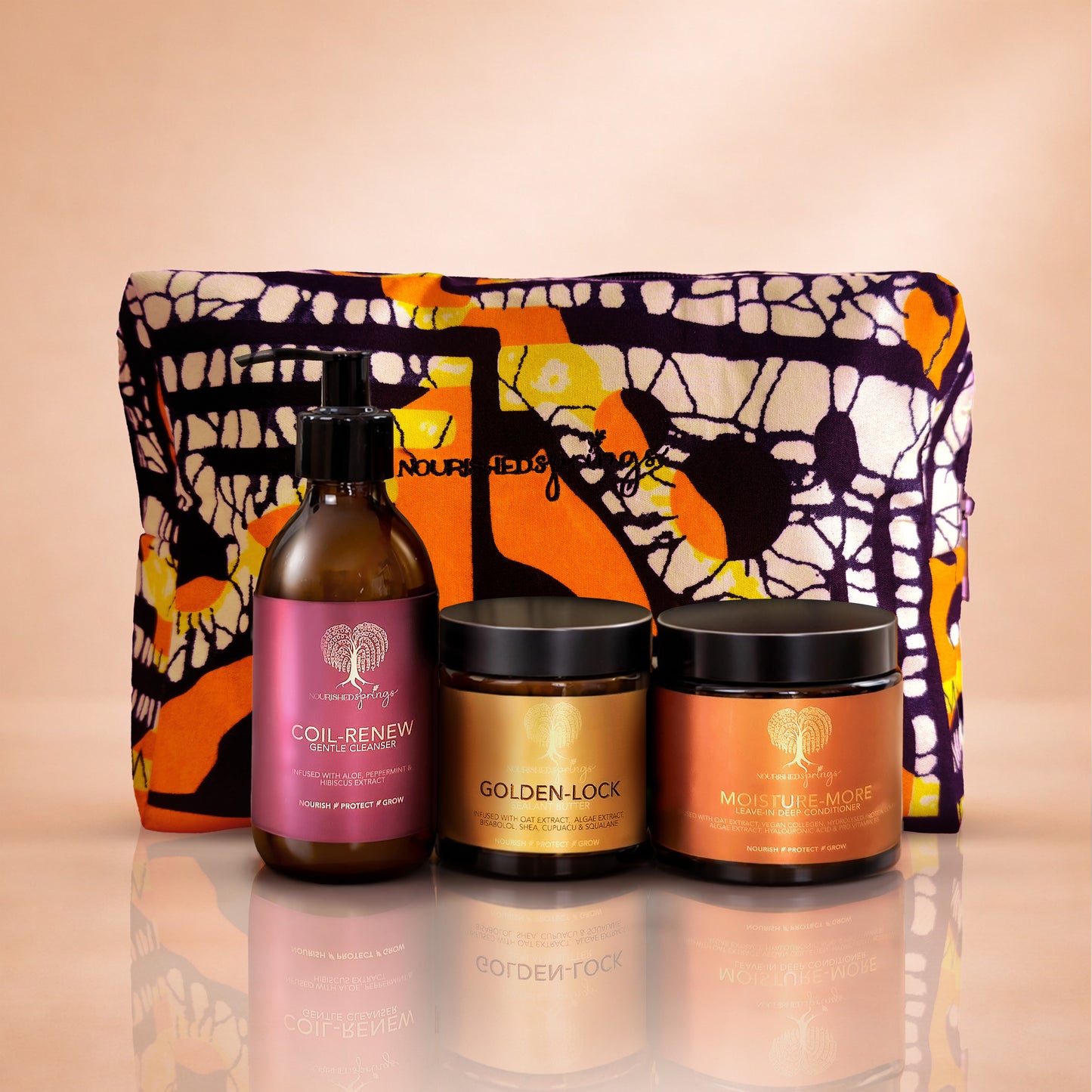 AYO Accessory Bag - Golden Sapphire