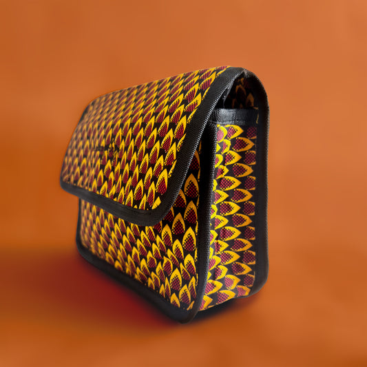 ZURI Accessory Bag - Sunset Mosaic Print