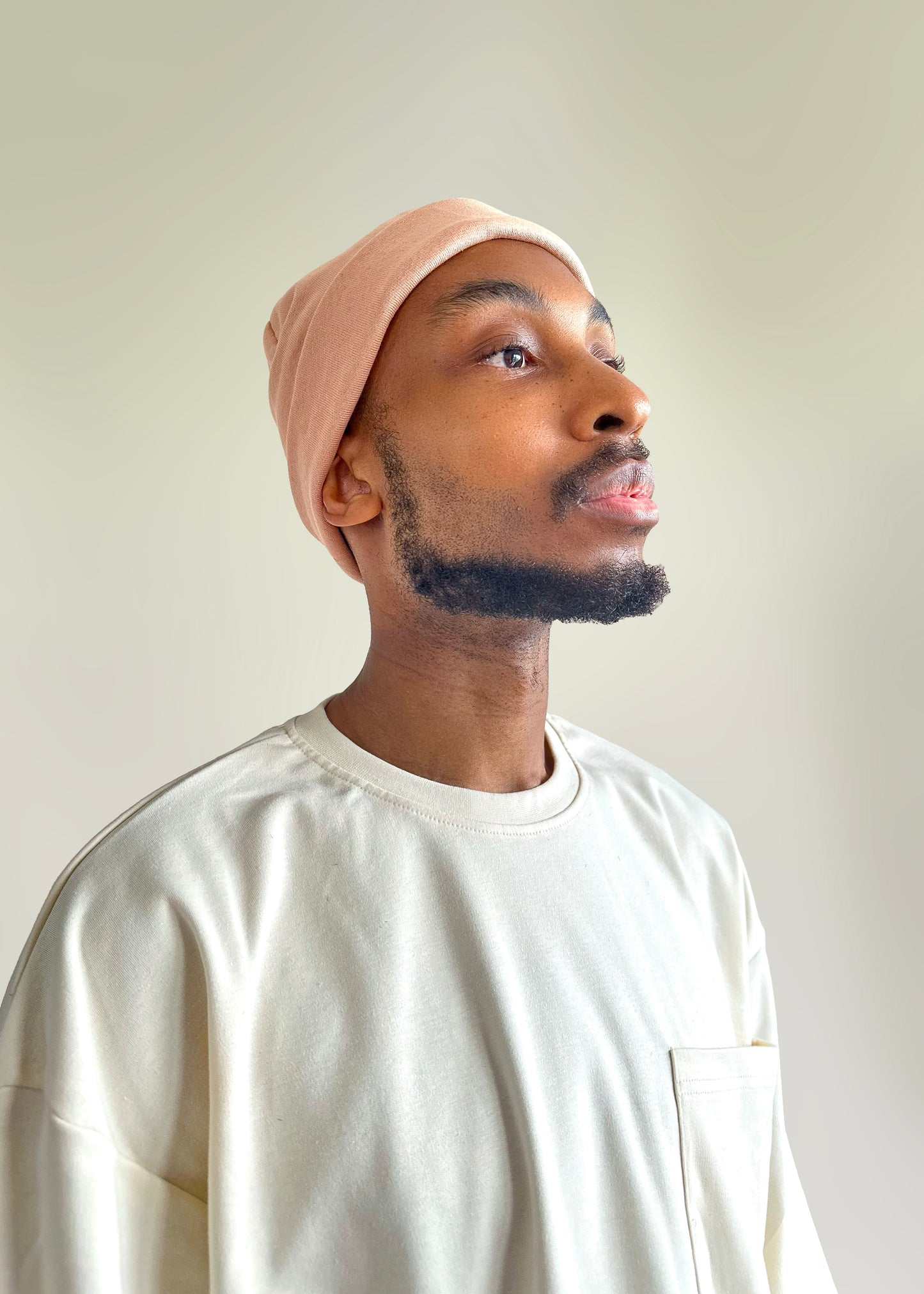 Men's Satin-Lined Organic Cotton Beanies